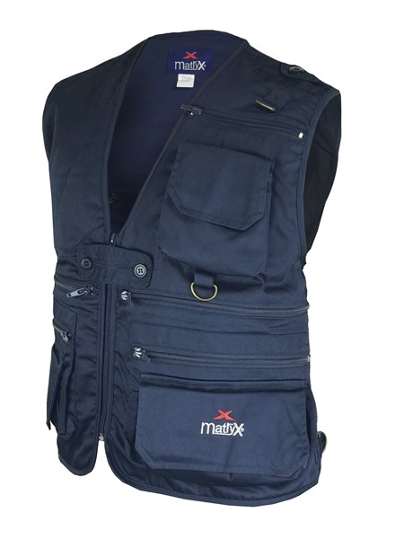 Gilet da uomo in denim multi-tasche per il tempo libero, lavoro, caccia, viaggi, pesca, Nero, XL Gilet da uomo in denim multi-tasche per il tempo libero, lavoro, caccia, viaggi, pesca, Nero, XL